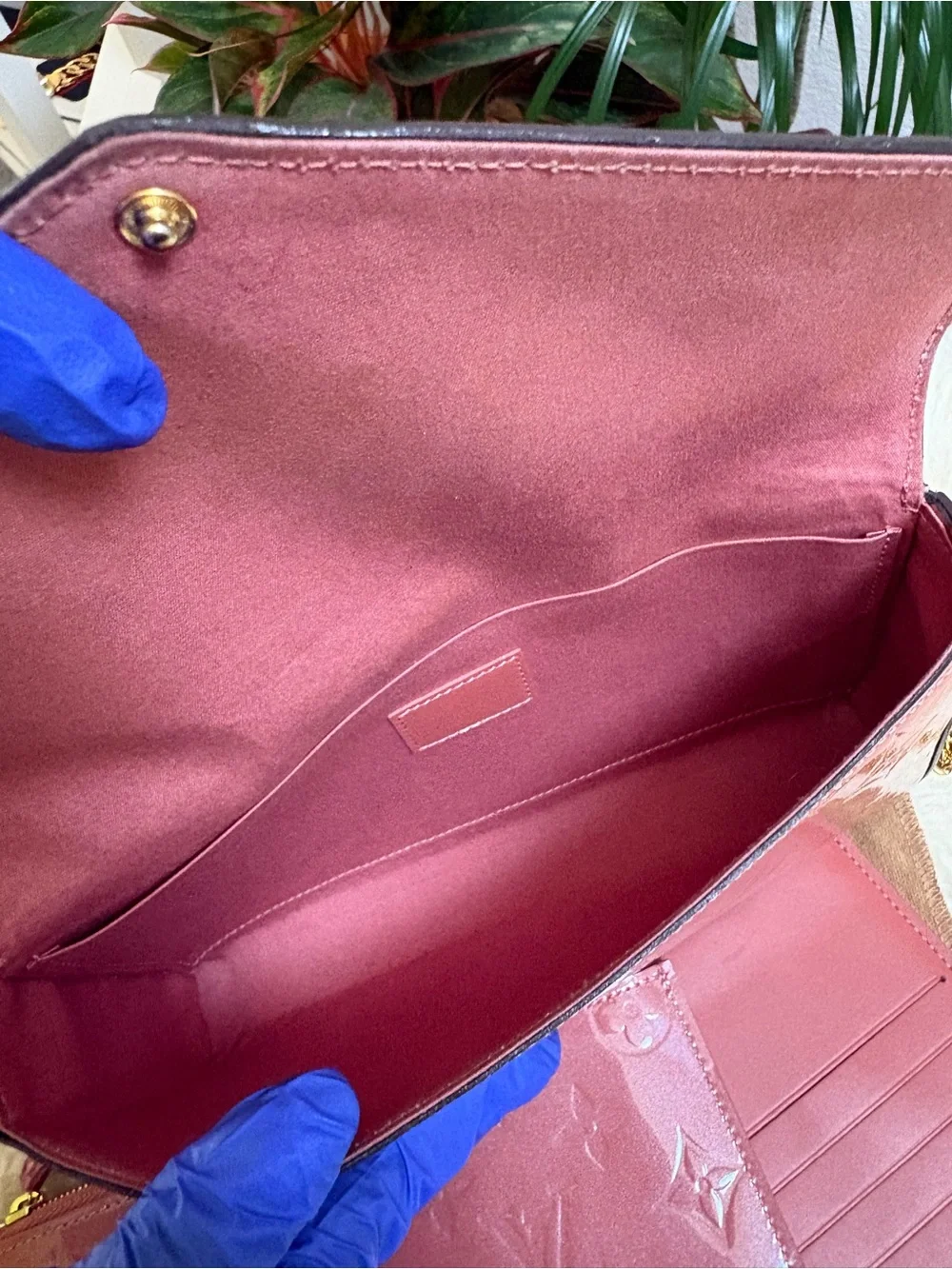 Louis Vuitton Monogram Vernis Valentine Dog Pochette Félicie - Limited Edition